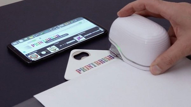 The PrintBrush XDR Handheld Inkjet Printer from PrintDreams 