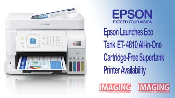 Epson Launches EcoTank ET-4810 All-in-One Cartridge-Free Supertank ...