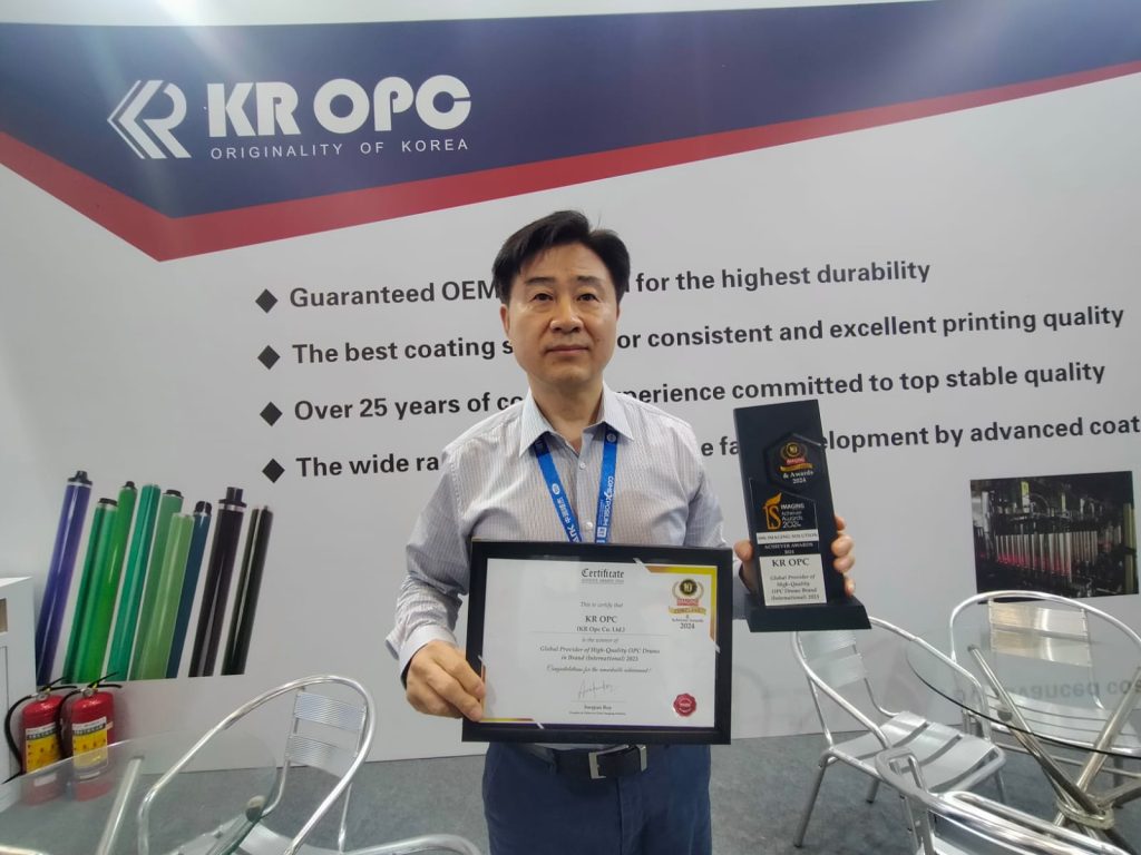 Global Provider of High Quality OPC Drums Brand (International) of 2023: KR OPC